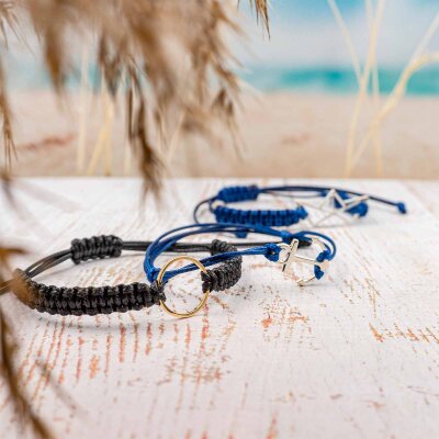 DIY: Makramee Armband mit Verbinder - Einfaches Makramee Armband knüpfen 