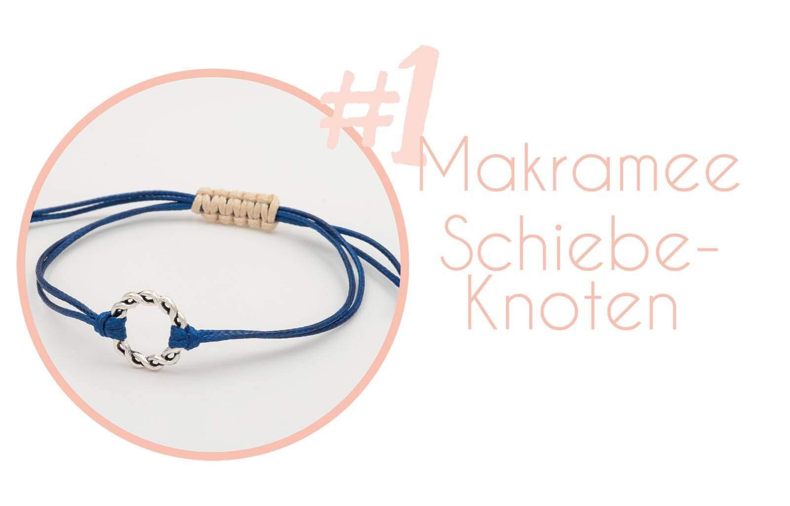 Makramee Schiebeknoten