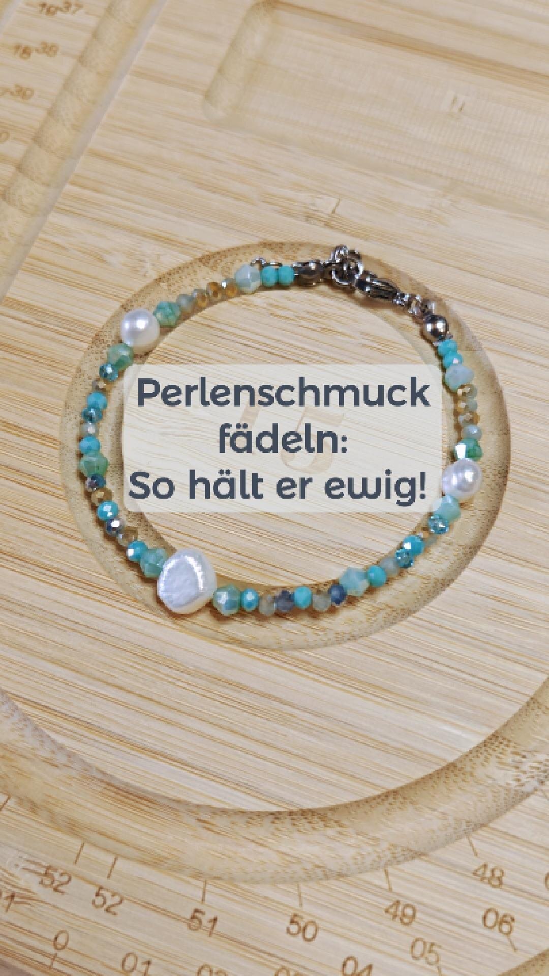 Perlenarmband herstellen
