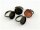5 Ringrohlinge in antik Bronze für 16 mm Cabochon