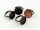 5 Ringrohlinge in antik Bronze für 16 mm Cabochon