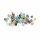 Glasschliffperlen Doll im Farbmix  4x3 mm 50 Stk