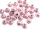 Miracle Perlen in Rosa 8 mm 20 Stück