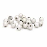 Miracle Perlen in grau 10mm 20Stück