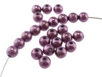 Miracle Perlen in violett 8mm 20Stück