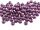 Miracle Perlen in violett 8mm 20Stück