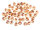 Strasssteine in rosé 3,8 mm 50 Stück