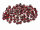 Strasssteine in rubinrot 3,8 mm 50 Stück