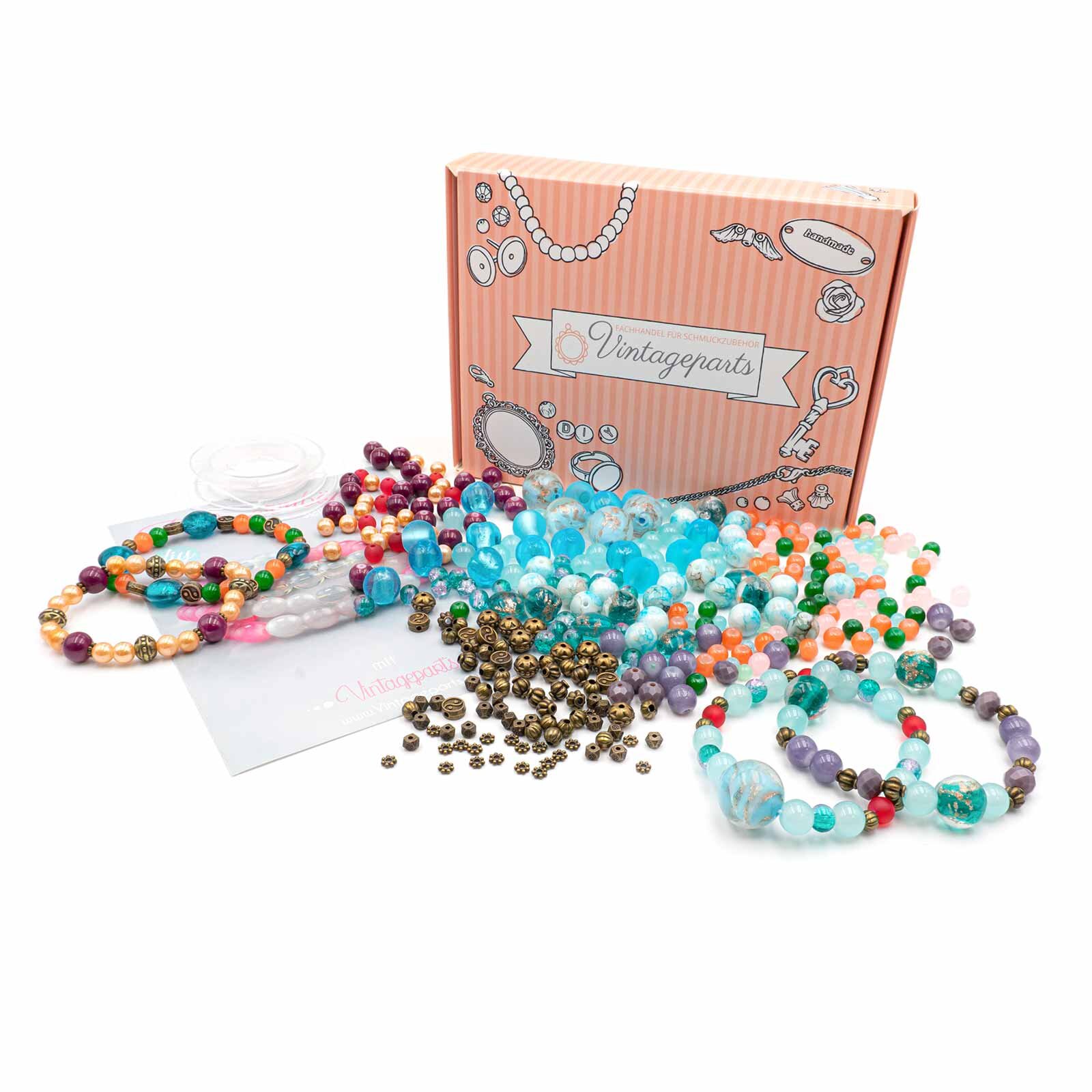 Set ELFI zum DIY Perlenarmband Boho Style selber machen für Anfänger