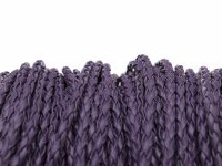2 m Kunstlederband geflochten violett