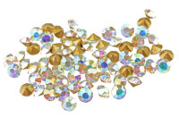 Strasssteine im holographic Design 4 mm 50 Stück