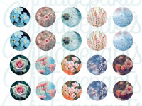 Motivbogen "Springtime" für 20mm Cabochons