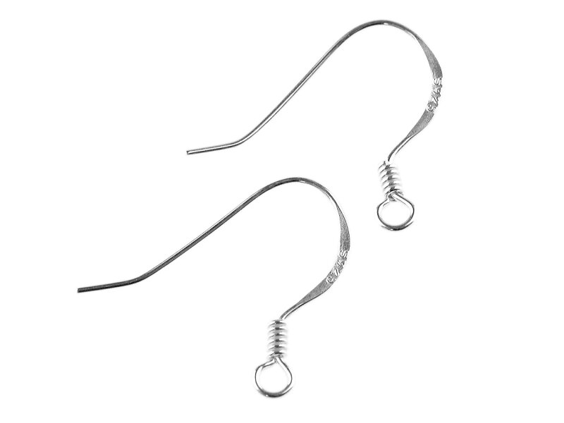 Ohrhaken aus 925 Sterling Silber 2 Stück