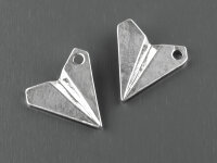 Anhänger als Papierflieger im Origami Stil in...
