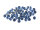 Strasssteine in blau 4,2 mm 50 Stück