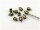 Endkappen in antik Bronze 10 x 6 mm für 4 mm Bänder 10 Stück