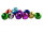 kunterbunte Glöckchen mit Öse 14 mm 20 Stück