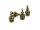 4 Kronen, 3D in vintage Bronze