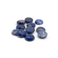 Cabochons aus Lapis Lazuli in blau 10 mm 1 Stück