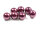 große Glaswachsperlen in aubergine 14 mm 20 Stück