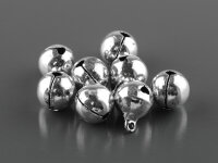Glöckchen in silberfarben platiniert 12 mm mit...