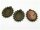 4 Fassungen in antik Bronze für 25 x 18 mm Cabochon
