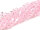 rhombenförmige Glasschliffperlen in rosa 4x4 mm 50 Stück