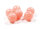 runde Acrylperlen als Edelsteinimitation in lachs 16 mm 8 Stück