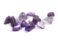 Glasmedaillon Einleger Amethyst Chips 15g