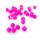 Glasperlen in Jadeoptik – Magenta, 6 mm, 30 Stück