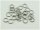 100 Binderinge 8 mm silberfarben platiniert