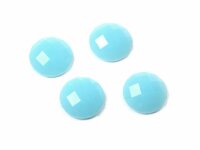 facettierte Resincabochons für 10 mm Fassungen in...