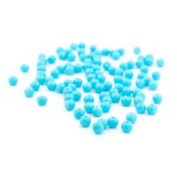 kleine Glasperlen in türkis 4 mm 100 Stück