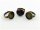4 Ringrohlinge in antik Bronze für 16 mm Cabochon