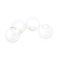 durchsichtige Hohlperlen aus Glas zum Befüllen 18 mm...