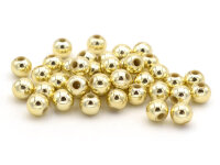 Acrylperlen in goldfarben 5 mm 40 Stück