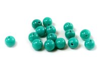 Jadeperlen natürlicher Jade in türkis 6 mm 10...