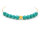 Jadeperlen natürlicher Jade in türkis 6 mm 10 Stück