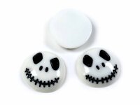 Halloween Cabochon Jack aus Resin 24 mm 2 Stück