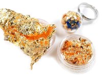 Goldfarbende Folie als Fülllmaterial 1 Stück