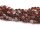Crackle Glasperlen Strang in Braun und Weiß 4,5 mm ca. 190-200 Stück