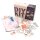 Set LUISE zum diy Ohrringe selber machen in roségold und platin als Gastgeschenk für Hochzeit Junggesellinnenabschied und Geburtstag