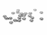 Zwischenperlen aus 304 Edelstahl 4 mm 10 Stück