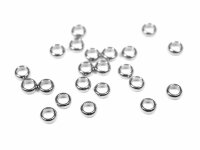 Zwischenperlen aus 304 Edelstahl 4 mm 10 Stück