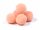 Pom Poms aus Kaschmirimitat in lachsrosa 4 Stück