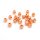 Zwischenperlen aus Messing in roségoldfarben 5 mm 20 Stück
