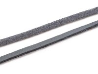 Kunstlederband in grau 4 m x 2,5 mm