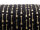 elastisches Gummiband/Faltband in schwarz mit goldenen Pfeilen 1m