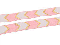 elastisches Gummiband/Faltband mit Chevronmuster in...