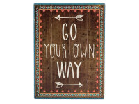 Dekobox Go your own way im Westernstyle zum Stellen und...